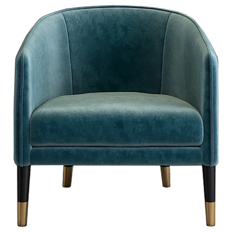 Кресло Elliott Chair Бирюзовый Черный Кресло Elliott Chair Бирюзовый Черный в Грозном | Loft Concept