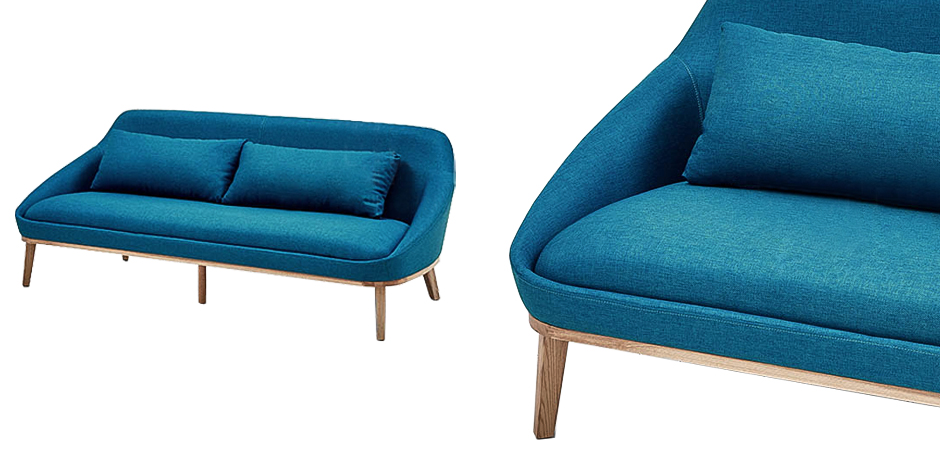 Двухместный диван Sea Basin Sofa Двухместный диван Sea Basin Sofa - Loft-Concept в Грозном