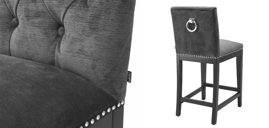 Полубарный стул Eichholtz Counter Stool Domino Полубарный стул Eichholtz Counter Stool Domino - Loft-Concept в Грозном