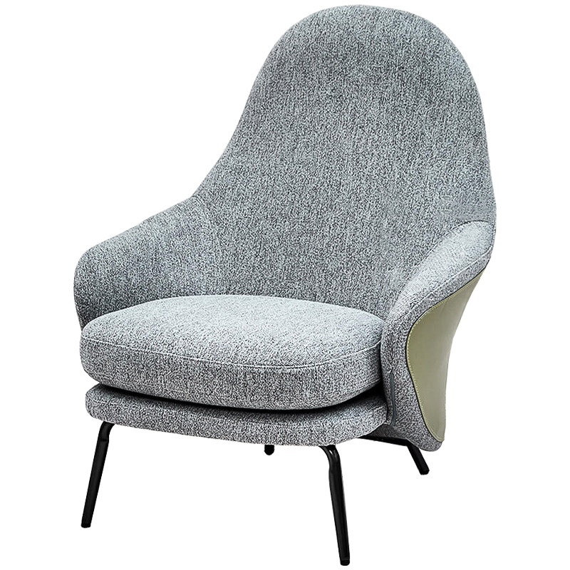 Кресло Alamea Chair Черный Серый Зеленый шалфей Кресло Alamea Chair Черный Серый Зеленый шалфей в Грозном | Loft Concept