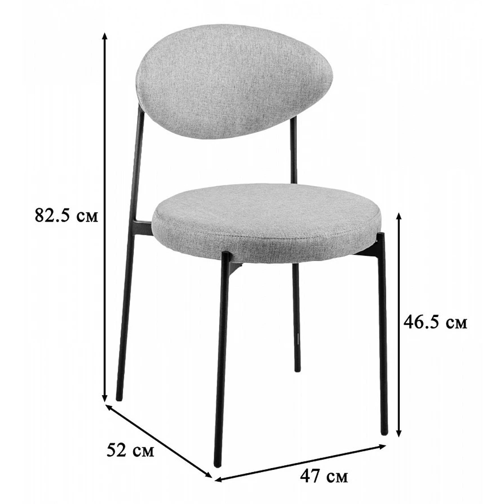 Стул металлический с мягкой спинкой и сиденьем из велюра Alfie Chair Стул металлический с мягкой спинкой и сиденьем из велюра Alfie Chair в Грозном