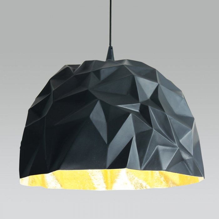 Люстра Rock Suspension Lamp Черный Белый Золотой Люстра Rock Suspension Lamp Черный Белый Золотой в Грозном | Loft Concept