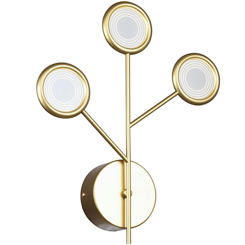 Бра Gold Bendik Lighting Золотой Прозрачный Бра Gold Bendik Lighting Золотой Прозрачный в Грозном | Loft Concept