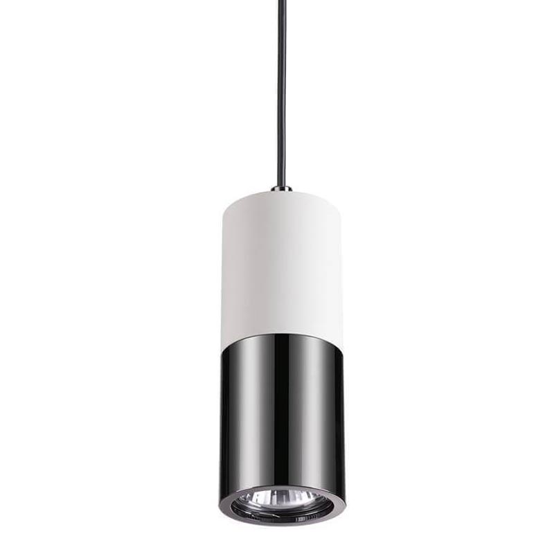 Подвесной светильник Modern Illumination Black & White Белый Черный Подвесной светильник Modern Illumination Black & White Белый Черный в Грозном | Loft Concept