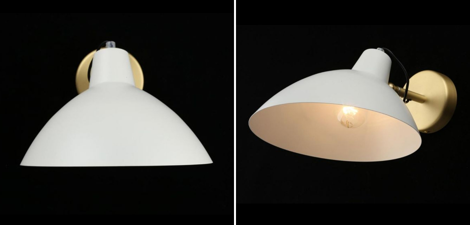 Бра с белым матовым плафоном Retro Light Бра с белым матовым плафоном Retro Light - Loft-Concept в Грозном