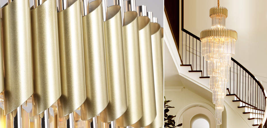 Люстра Empire Large Cascading Chandelier Gold Rectangular Crystal Люстра Empire Large Cascading Chandelier Gold Rectangular Crystal - Loft-Concept в Грозном