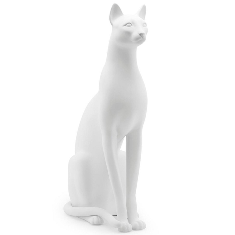 Статуэтка Abhika Egyptian Cat White Белый Статуэтка Abhika Egyptian Cat White Белый в Грозном | Loft Concept