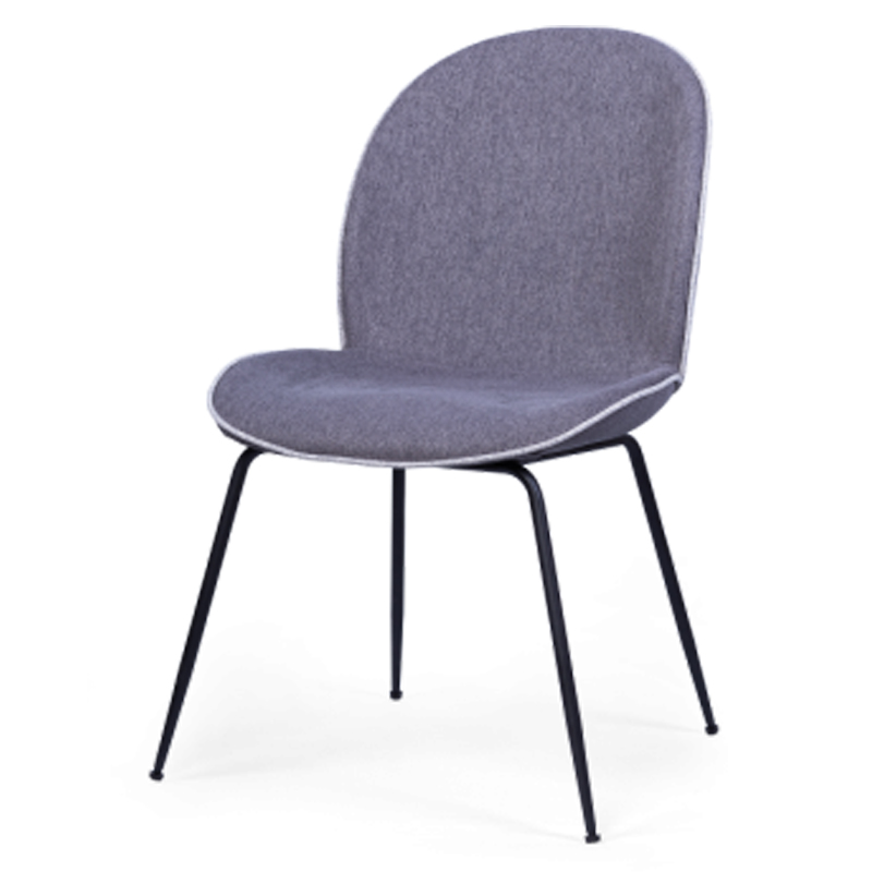 Стул Bleon Chair Серо-голубой Черный Стул Bleon Chair Серо-голубой Черный в Грозном | Loft Concept