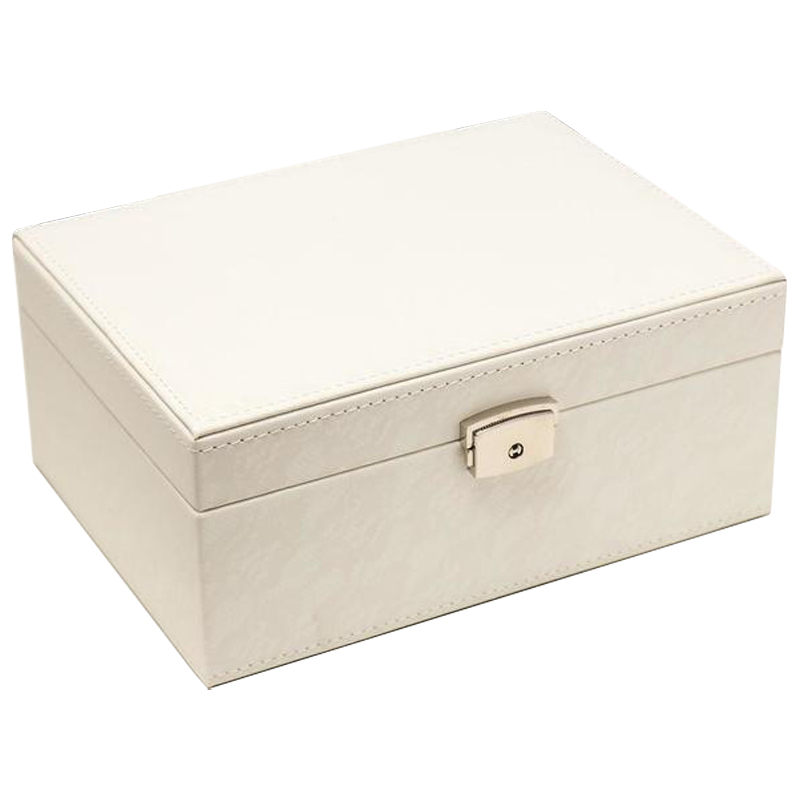 Шкатулка Blanco Jewerly Organizer Box Белый Шкатулка Blanco Jewerly Organizer Box Белый в Грозном | Loft Concept