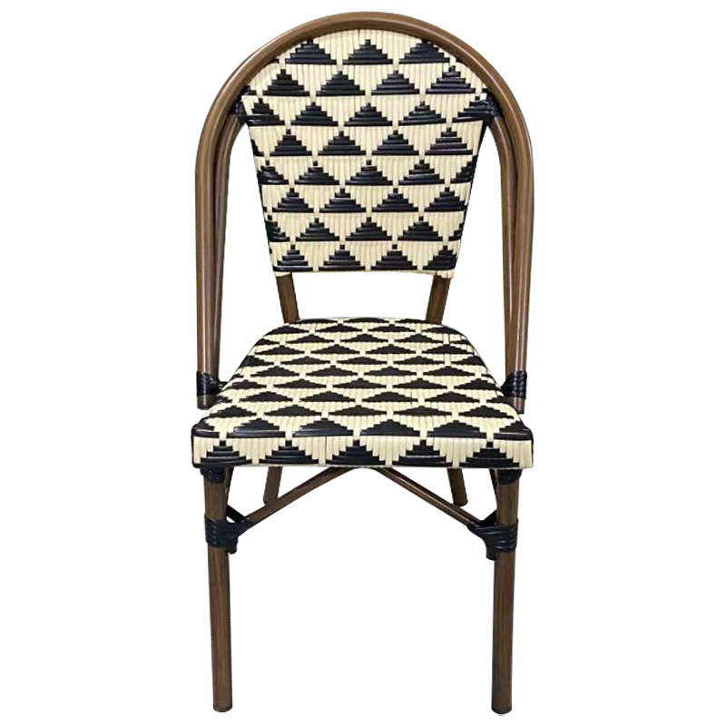 Стул ротанг Wicker Astor Rattan Chair Коричневый Черно-белый Стул ротанг Wicker Astor Rattan Chair Коричневый Черно-белый в Грозном | Loft Concept