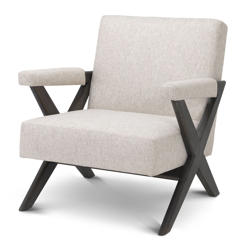 Кресло Eichholtz Chair Erudit Living Молочный Коричневый Кресло Eichholtz Chair Erudit Living Молочный Коричневый в Грозном | Loft Concept