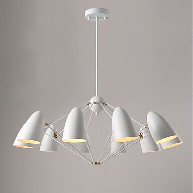 Люстра JLYLITE 10-Light Sputnik Chandelier White Белый Люстра JLYLITE 10-Light Sputnik Chandelier White Белый в Грозном | Loft Concept