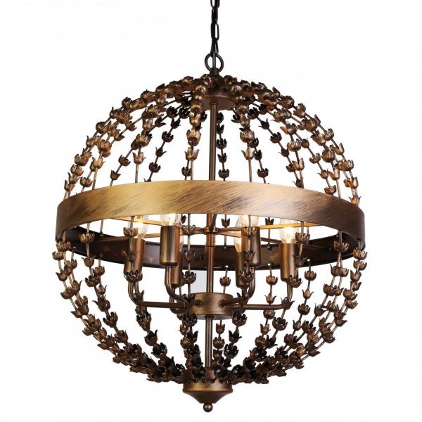 Люстра Sphere antic Pendant Bronze Темная бронза Люстра Sphere antic Pendant Bronze Темная бронза в Грозном | Loft Concept