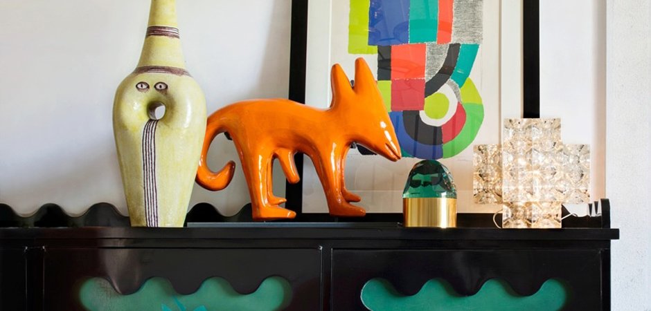 Керамическая собака Gerard Druye Ceramics Керамическая собака Gerard Druye Ceramics - Loft-Concept в Грозном