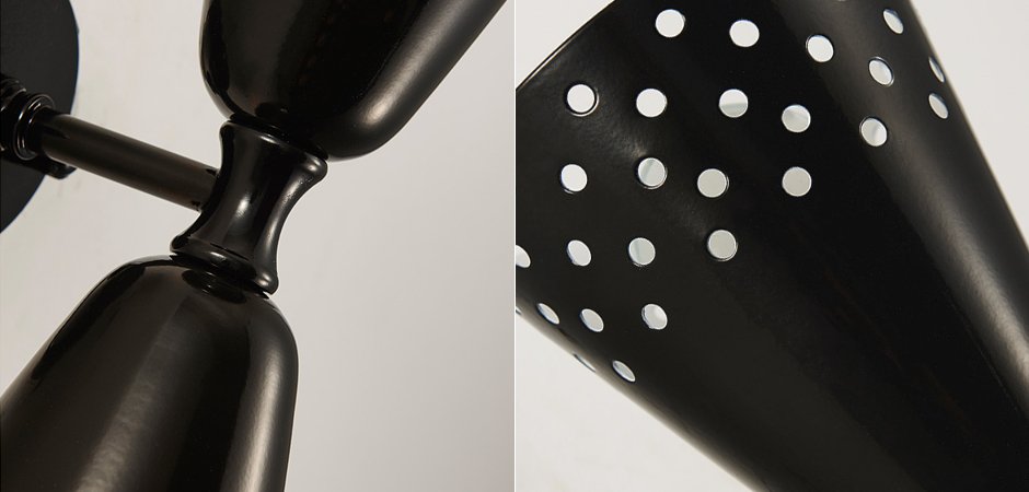 Бра Delightfull Cairo Perforation Black Бра Delightfull Cairo Perforation Black - Loft-Concept в Грозном