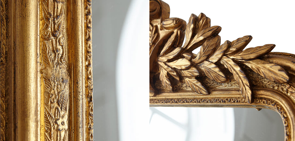 Зеркало Polastron Mirror Gold Зеркало Polastron Mirror Gold - Loft-Concept в Грозном