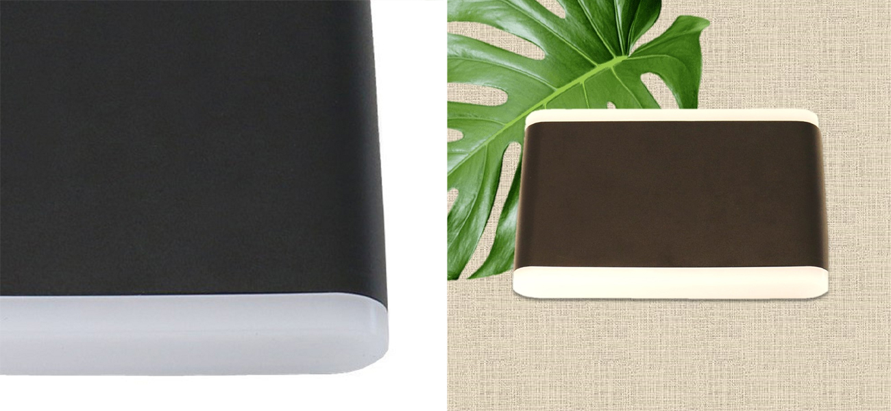 Двустороннее уличное бра Plany - фото