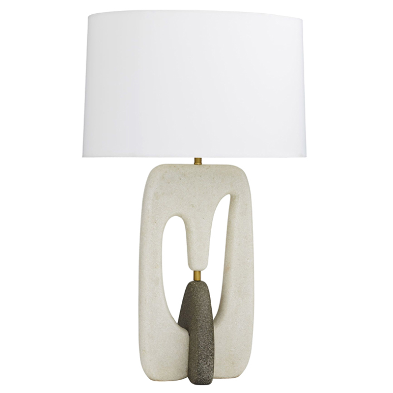 Дизайнерская настольная лампа HARLEEN LAMP Черный Золотой Белый Дизайнерская настольная лампа HARLEEN LAMP Черный Золотой Белый в Грозном | Loft Concept