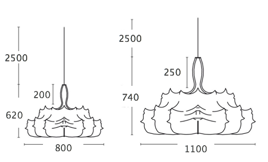 Люстра Flos Zeppelin в Грозном