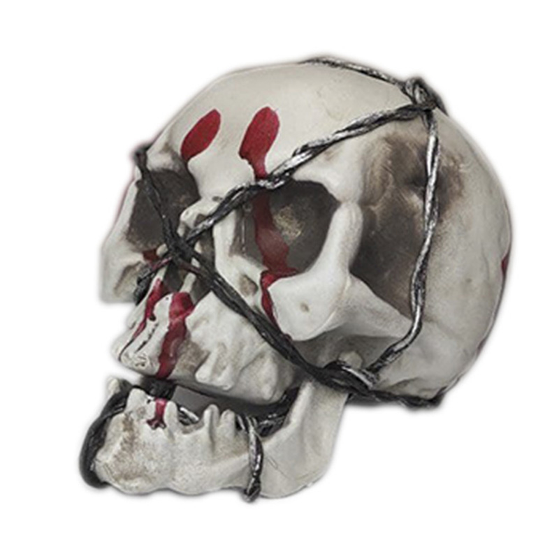 Аксессуар HALLOWEEN Skull Серый Черный Красный Аксессуар HALLOWEEN Skull Серый Черный Красный в Грозном | Loft Concept