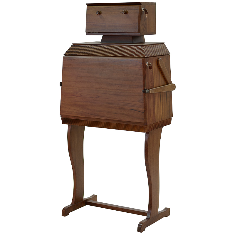 Бар в виде робота дерево шпон Wooden Robot Bar Коричневый Бар в виде робота дерево шпон Wooden Robot Bar Коричневый в Грозном | Loft Concept