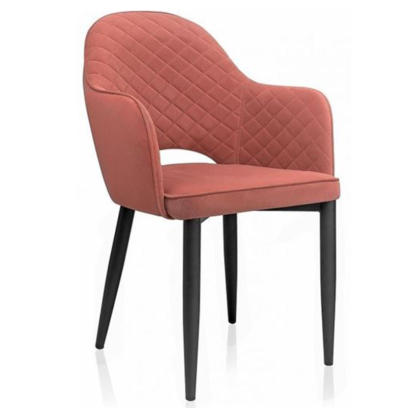 Стул Sharron Chair coral Коралловый Черный Стул Sharron Chair coral Коралловый Черный в Грозном | Loft Concept