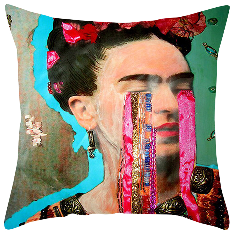 Декоративная подушка Frida Kahlo 15 Мульти Декоративная подушка Frida Kahlo 15 Мульти в Грозном | Loft Concept