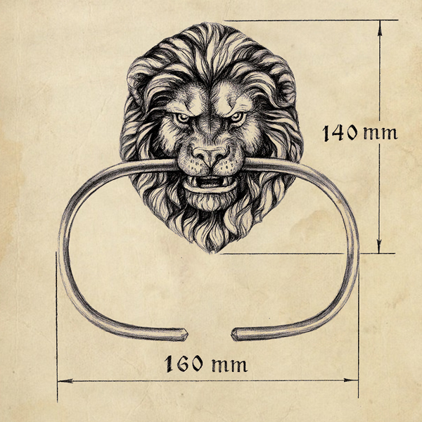 Держатель для туалетной бумаги Bronze Lion Держатель для туалетной бумаги Bronze Lion в Грозном