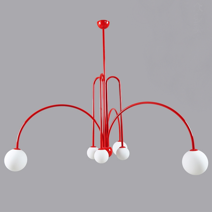 Люстра Fontana Amorosa Gran Finale Red Красный Белый Люстра Fontana Amorosa Gran Finale Red Красный Белый в Грозном | Loft Concept