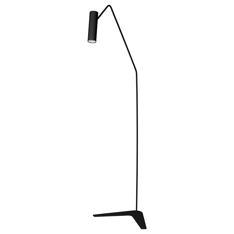 Торшер Tibo Trumpet Floor Lamp black Черный Торшер Tibo Trumpet Floor Lamp black Черный в Грозном | Loft Concept
