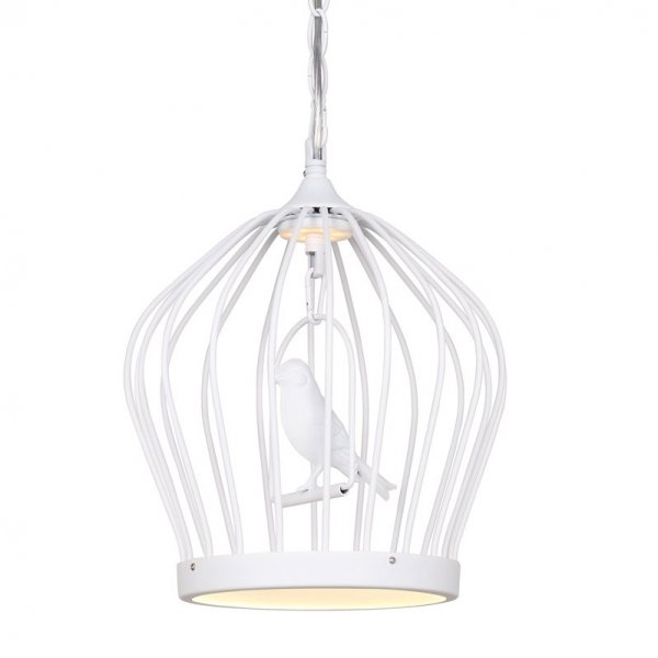 Люстра Birdcage Chandelier White Белый Люстра Birdcage Chandelier White Белый в Грозном | Loft Concept