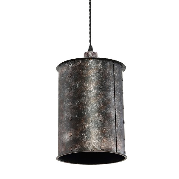 Подвесной светильник Old Metal Long Cylinder Подвесной светильник Old Metal Long Cylinder в Грозном | Loft Concept