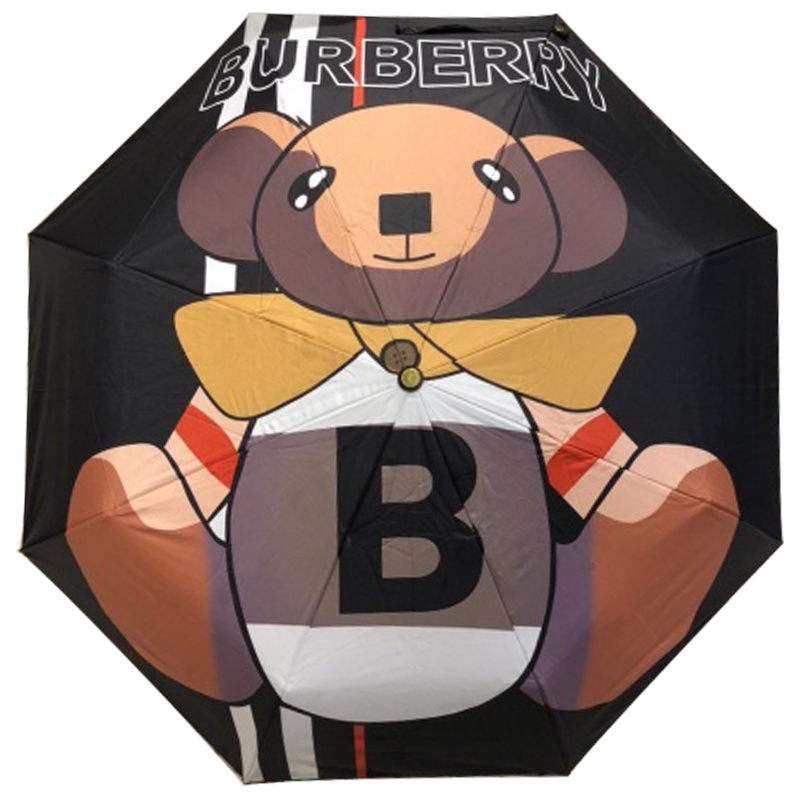 Зонт раскладной BURBERRY дизайн 008 Черный цвет Черный Коричневый Зонт раскладной BURBERRY дизайн 008 Черный цвет Черный Коричневый в Грозном | Loft Concept