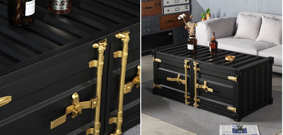 Кофейный стол Sea Container Coffee table Кофейный стол Sea Container Coffee table - Loft-Concept в Грозном