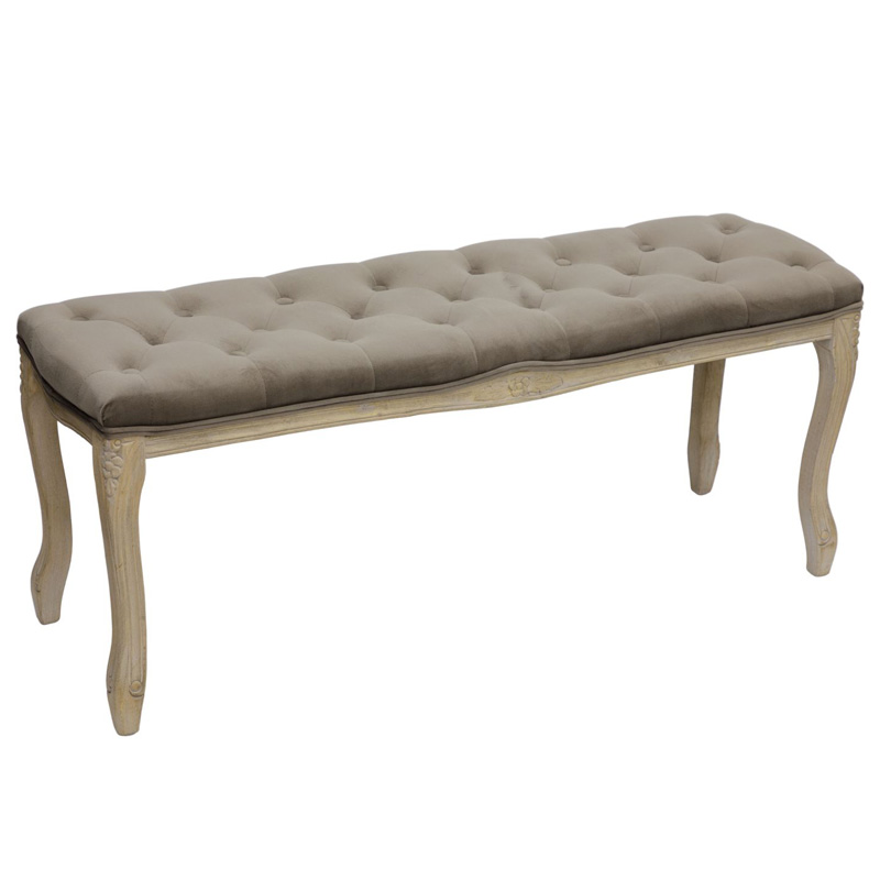 Банкетка French Provence Farmhouse Bench grey Бежево-серый Банкетка French Provence Farmhouse Bench grey Бежево-серый в Грозном | Loft Concept