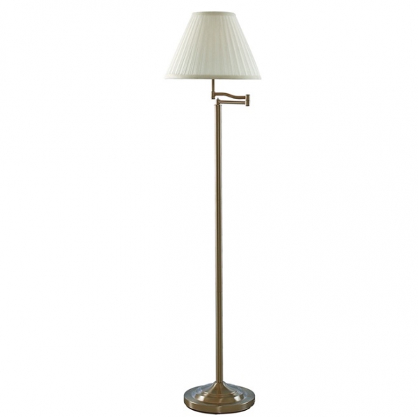 Напольный светильник Classic Corolina Light Floor Латунь Античная полированная Напольный светильник Classic Corolina Light Floor Латунь Античная полированная в Грозном | Loft Concept