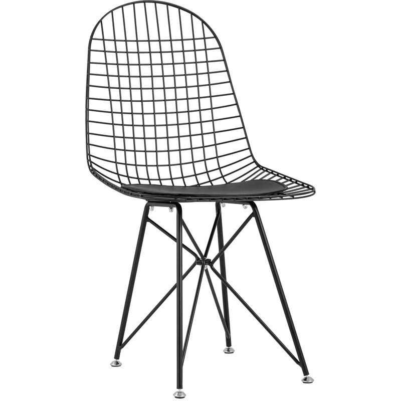 Стул Bertoia S Chair Черный Матовый Металл Черный Стул Bertoia S Chair Черный Матовый Металл Черный в Грозном | Loft Concept