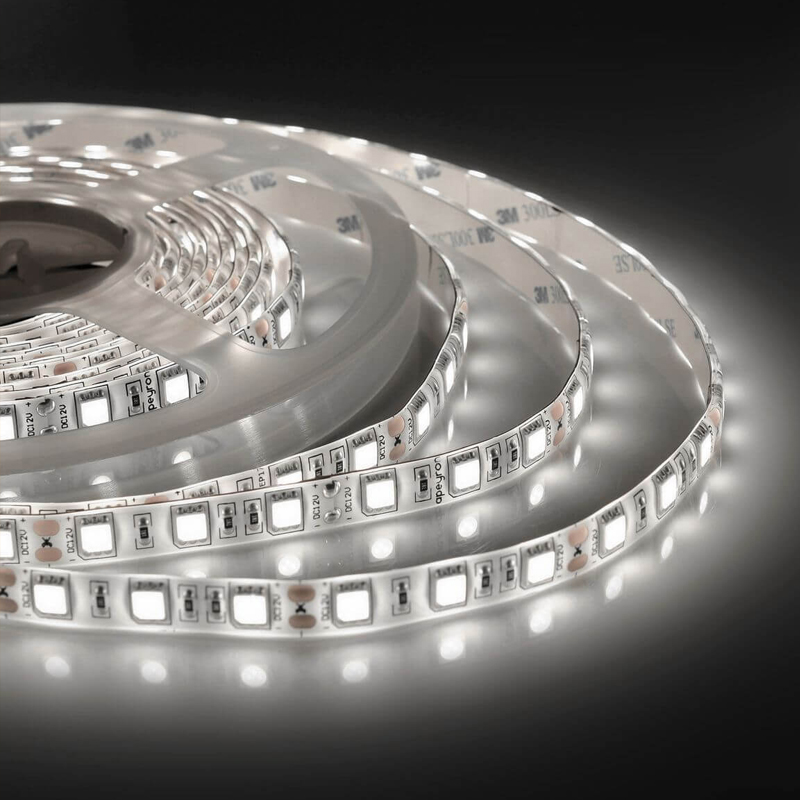 Светодиодная влагозащищенная лента 60Led/m 5050SMD дневной белый 5M Белый Светодиодная влагозащищенная лента 60Led/m 5050SMD дневной белый 5M Белый в Грозном | Loft Concept