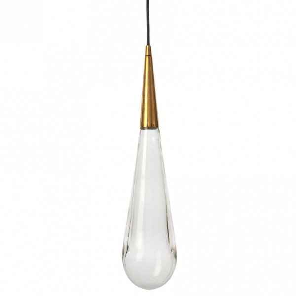 Подвесной светильник Pour Lights by Design Haus Liberty Латунь Прозрачный Подвесной светильник Pour Lights by Design Haus Liberty Латунь Прозрачный в Грозном | Loft Concept