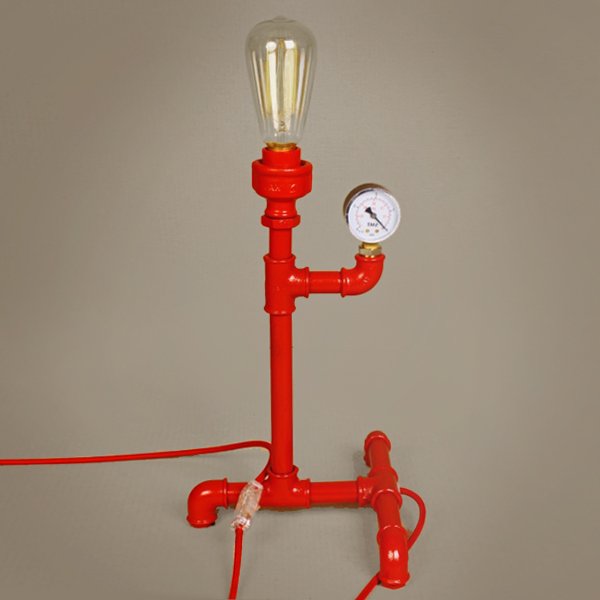 Настольная лампа Table Lamp Red Water Tap Красный Настольная лампа Table Lamp Red Water Tap Красный в Грозном | Loft Concept