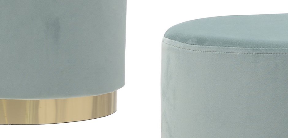 Пуф Golden Belt Turquoise Pastel Пуф Golden Belt Turquoise Pastel - Loft-Concept в Грозном