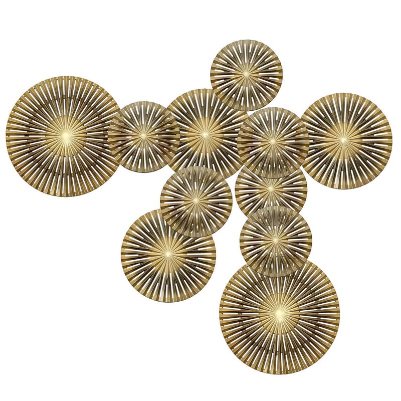 Арт-объект Apollo Brown and Gold Wall Plaque Disc gap 11 Золотой Коричневый Арт-объект Apollo Brown and Gold Wall Plaque Disc gap 11 Золотой Коричневый в Грозном | Loft Concept
