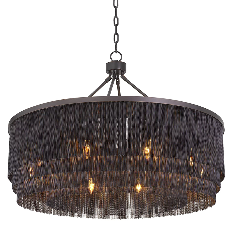 Люстра Eichholtz Chandelier Tissot L Темная бронза Люстра Eichholtz Chandelier Tissot L Темная бронза в Грозном | Loft Concept