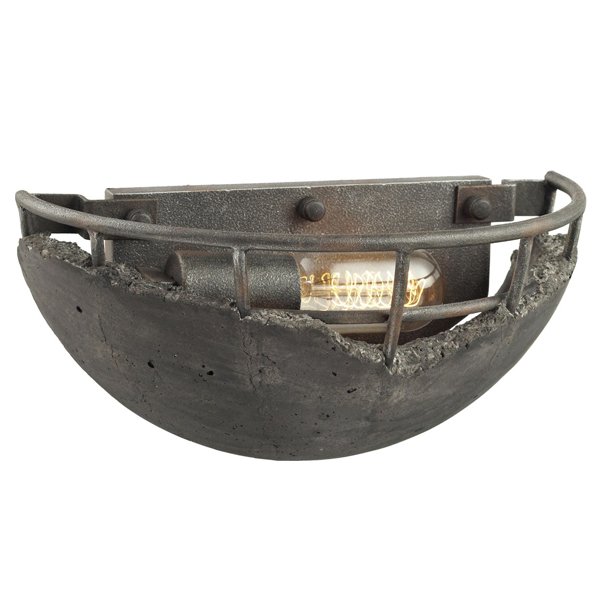 Бра Stone industrial wall lamp Серый (Gray) Бра Stone industrial wall lamp Серый (Gray) в Грозном | Loft Concept