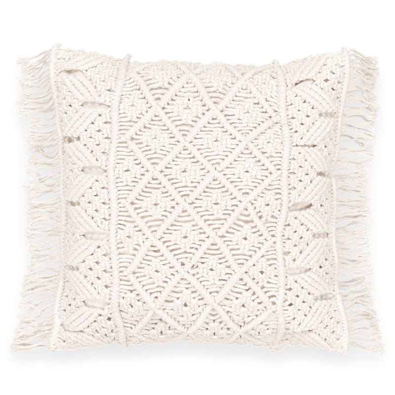 Подушка Macrame Молочный Подушка Macrame Молочный в Грозном | Loft Concept
