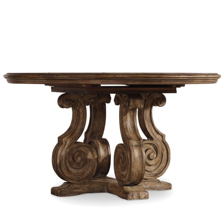 Обеденный Dining TABLE RONDE BAROQUE Коричневый в Грозном | Loft Concept 