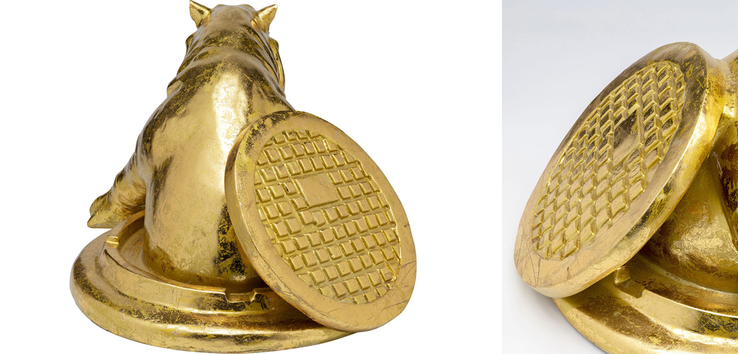 Статуэтка Golden Hippo - фото №2