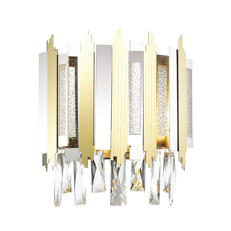 Бра Marisol Sconce Хром Прозрачный (Transparent) Золотой в Грозном | Loft Concept 