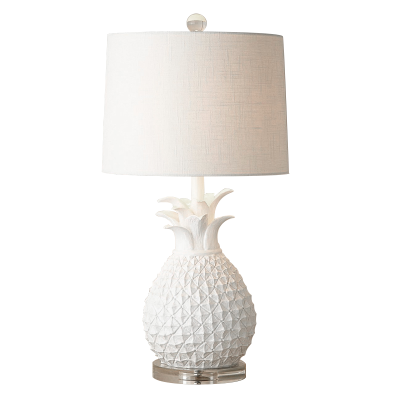Настольная лампа White Pineapple Table lamp Белый Настольная лампа White Pineapple Table lamp Белый в Грозном | Loft Concept