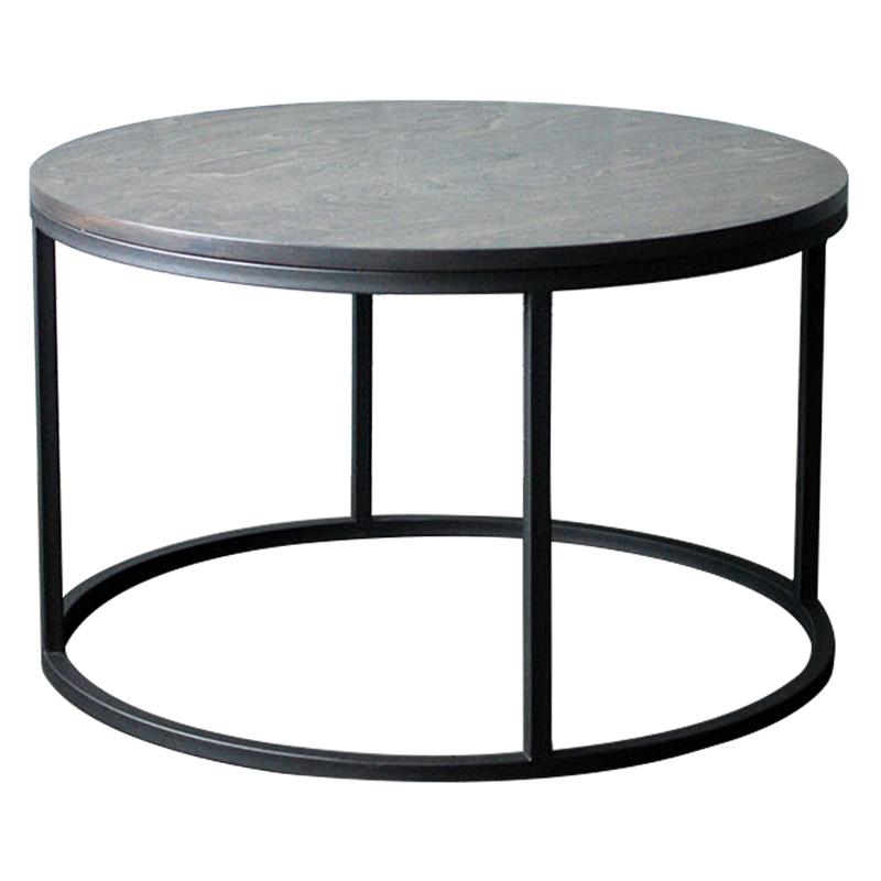 Кофейный стол Tait Industrial Metal Rust Coffee Table Коричневый Черный Кофейный стол Tait Industrial Metal Rust Coffee Table Коричневый Черный в Грозном | Loft Concept